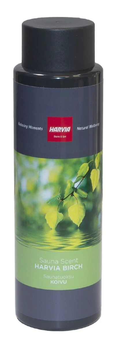 Harvia Bastudoft Björk Vedeldade bastuaggregat frilagd